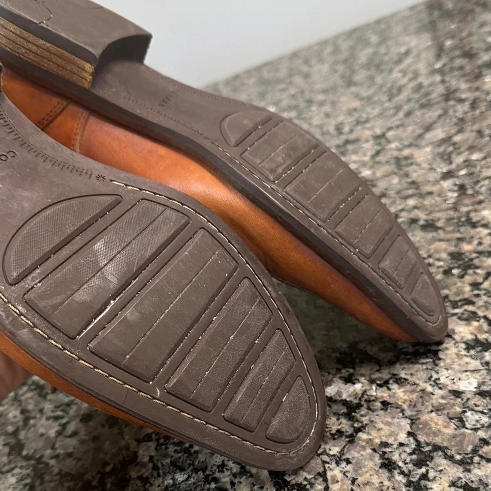 Cole Haan Grandos Brown Leather Oxfords EUC 8.5